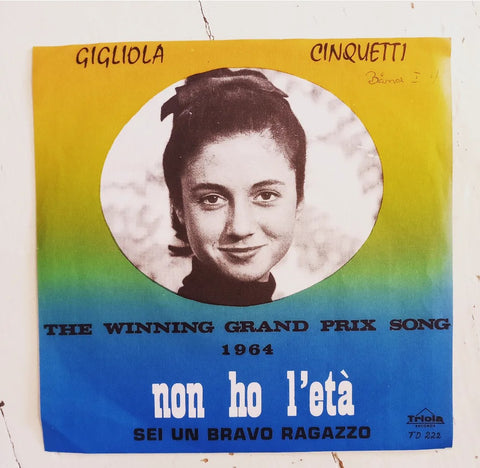Single - Gigliola Cinquetti (1964)