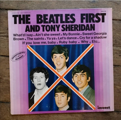 The Beatles first And Tony Sheridan
